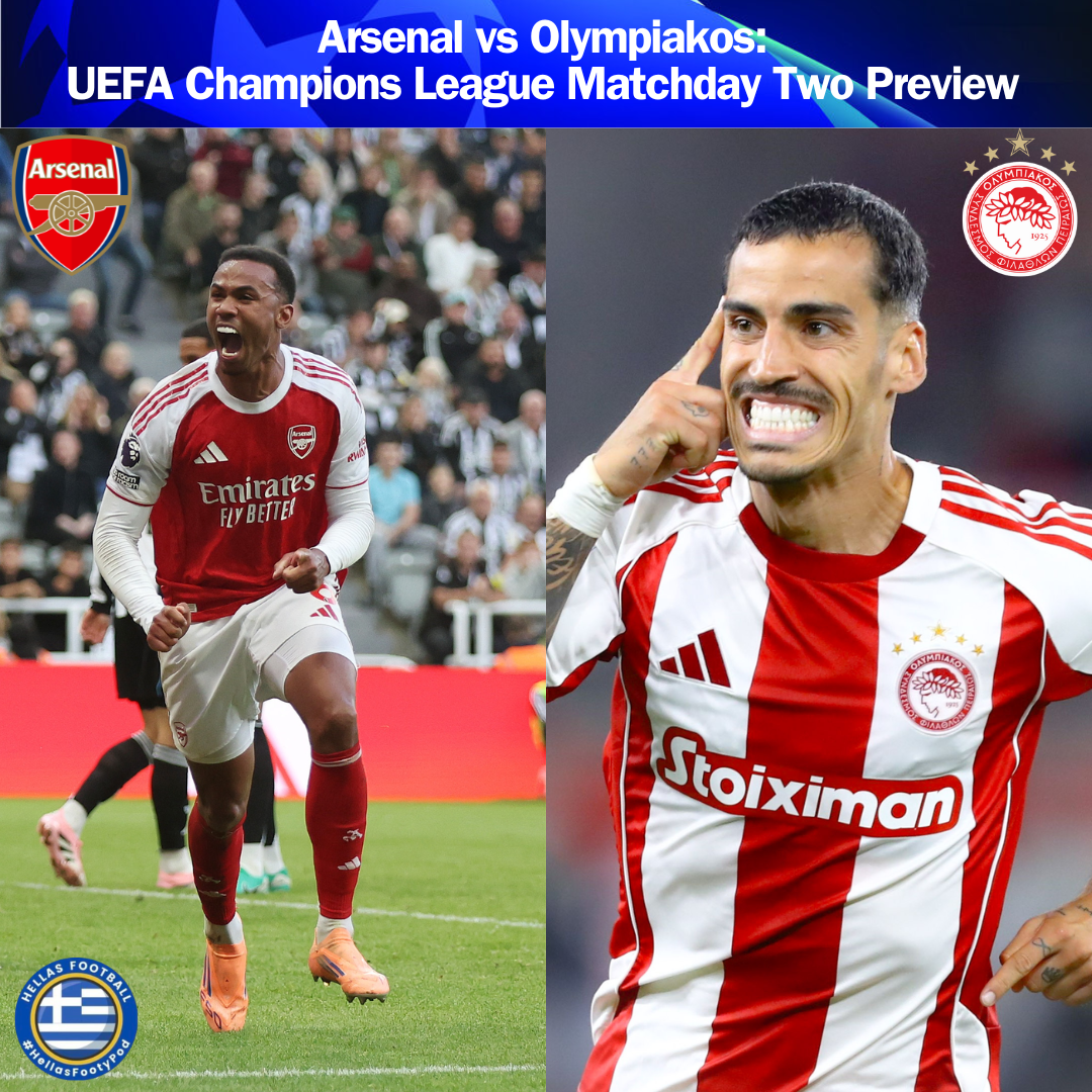 Arsenal v Olympiacos: UCL MD2 Preview