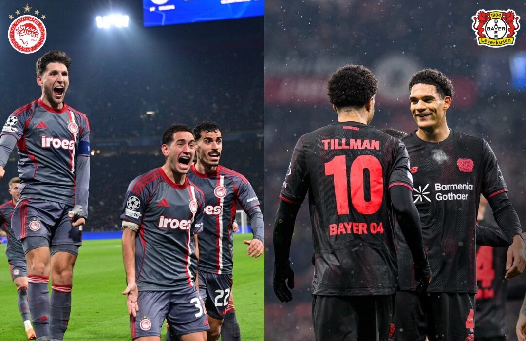 Olympiacos v Bayer Leverkusen: UCL knockout play-off preview